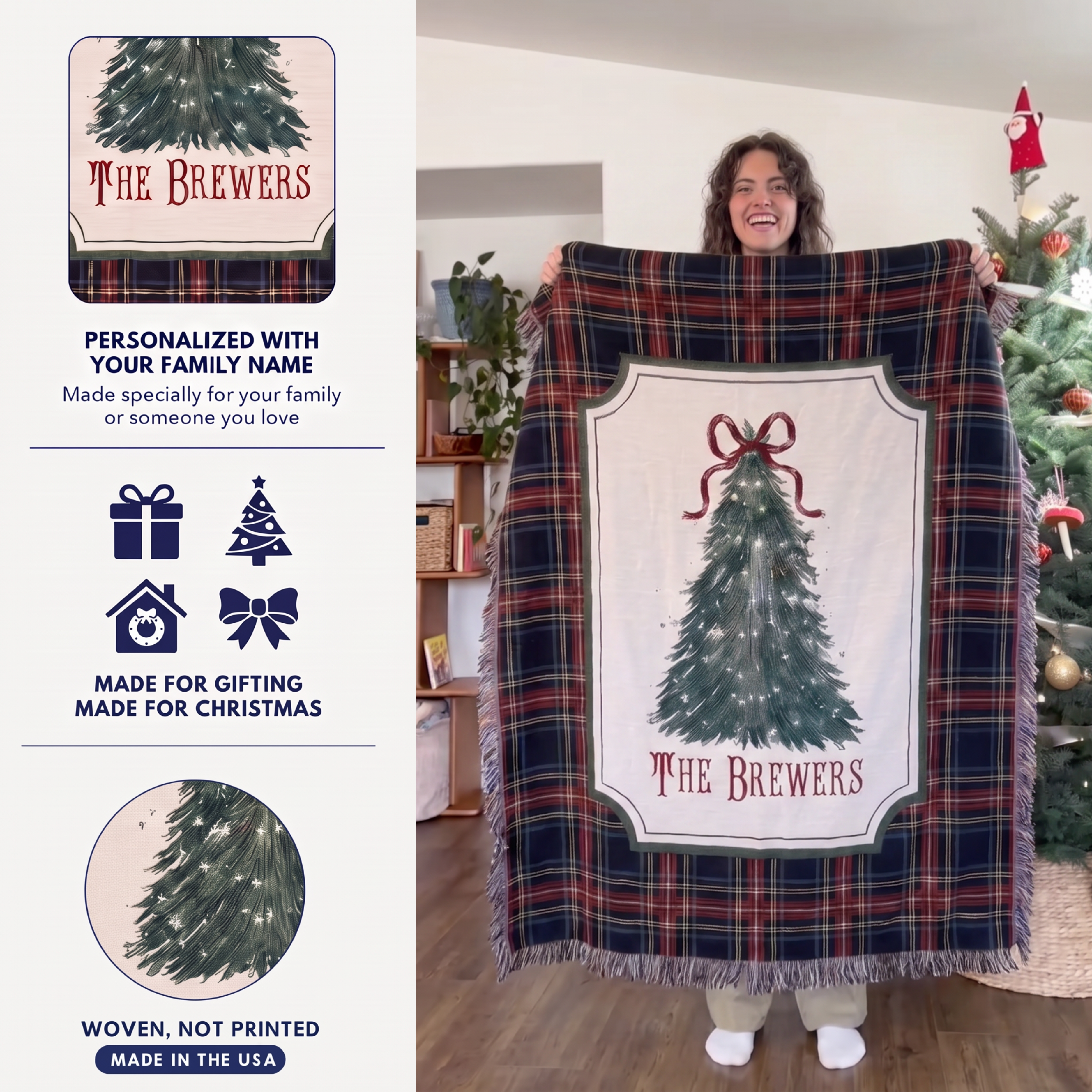 Heirloom Christmas Throw